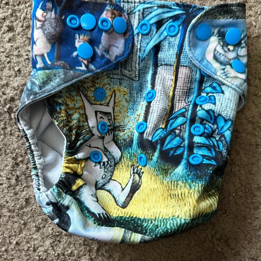 Where the Wild Things Are OS cloth diaper cover